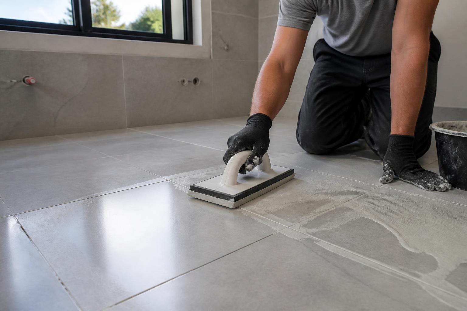 Professional Tile Grouting