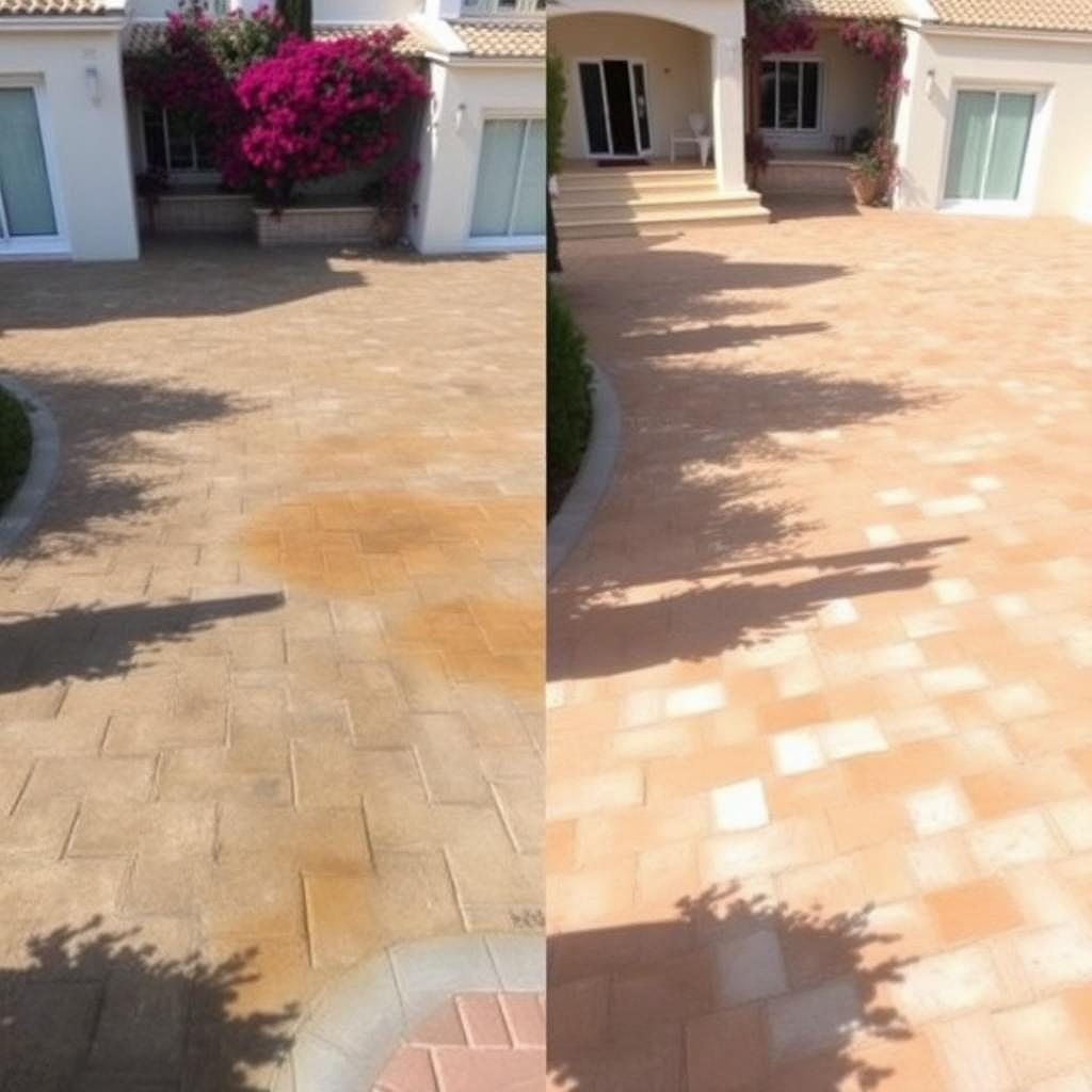Jet Washing & Pressure Cleaning — Driveways, Patios & Pool Surrounds project 2
